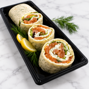 Wrap met gerookte zalm