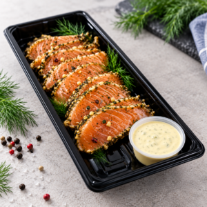 zalm yakitori snack tray