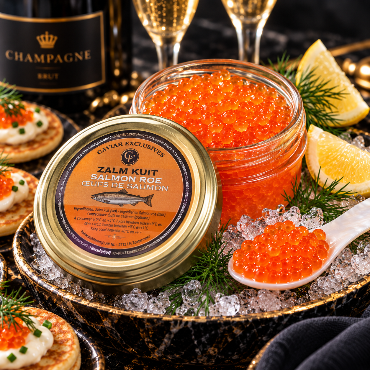 Zalm eitjes